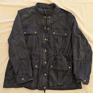 Navy blue Gap utility /cargo jacket, size large